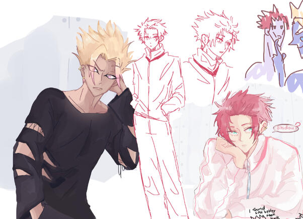 blue lock shidou &amp; sae